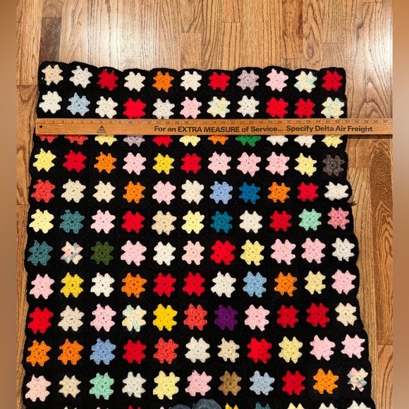 Colorful Crochet Blanket - Picture 2 of 2